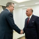 رایزنی فؤاد حسین و مقام آلمانی درباره مذاکرات ایران و آمریکا