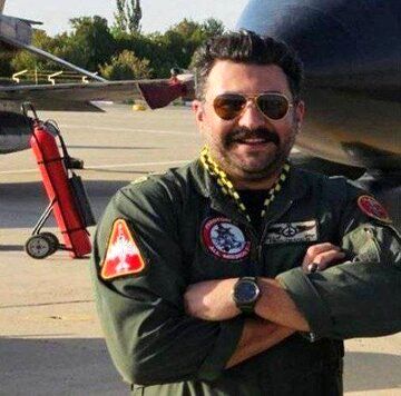 این خلبان ارتش ایران شهید شد + عکس