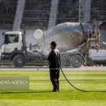 تصاویر| بازسازی و تعمیر ورزشگاه آزادی