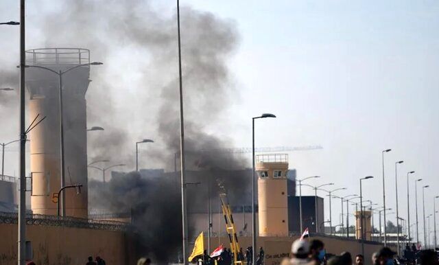  انفجار کنترل‌شده در مرکز پشتیبانی سفارت آمریکا در بغداد+ جزئیات