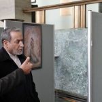 تصاویری از بازید عراقچی از نمایشگاه آثار استاد فرشچیان در ژنو