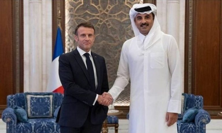 گفت‌وگوی تلفنی امیر قطر و مکرون درباره ایران