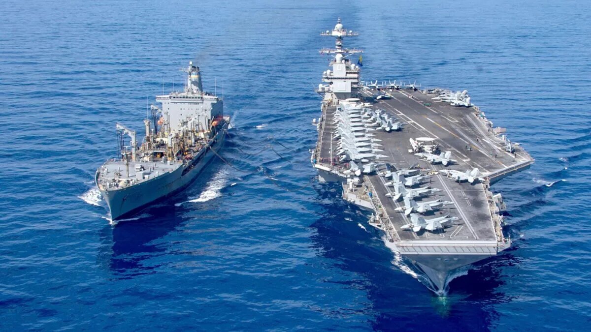 تغییر آرایش نظامی آمریکا در خلیج فارس/ وقوع جنگ قطعی شد؟