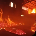 جزئیات آتش سوزی مهیب در خیابان قدوسی تهران+ عکس