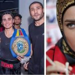 بازیگر زیبای ایرانی عضو تیم ملی بوکس شد