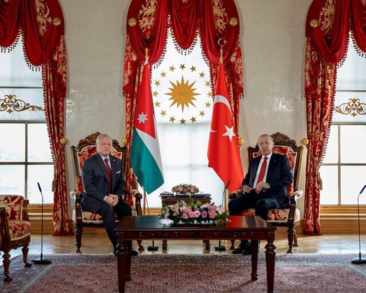 رایزنی اردوغان و پادشاه اردن درباره پرونده ایران