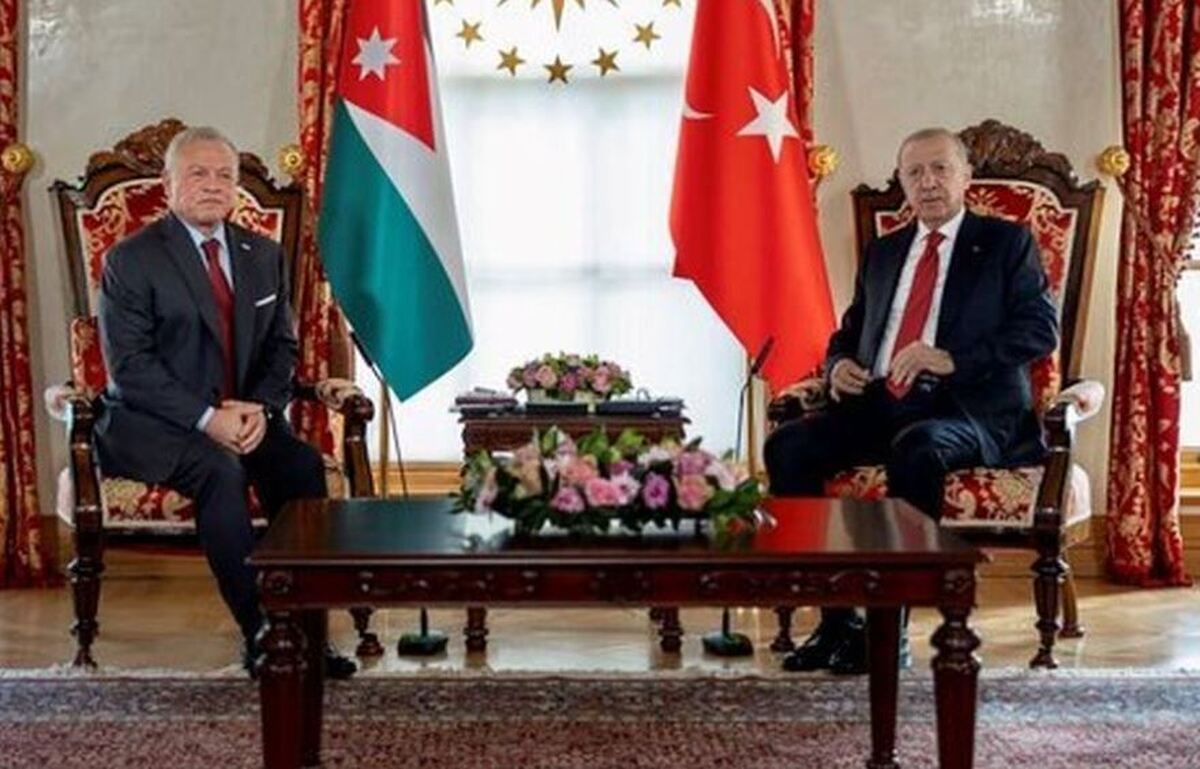 هدیه عجیب پادشاه اردن به اردوغان + فیلم