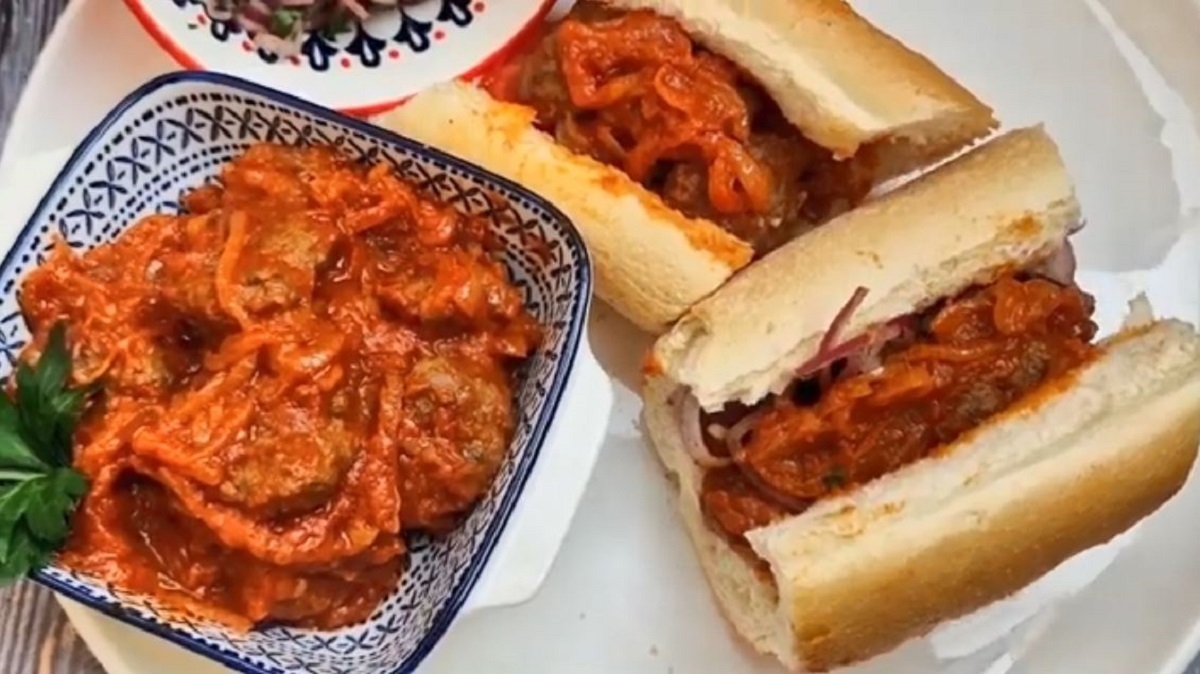 طرز تهیه بندری گوشت چرخ‌کرده/ ساندویچی خوشمزه و ساده با طعم نوستالژی+ فیلم