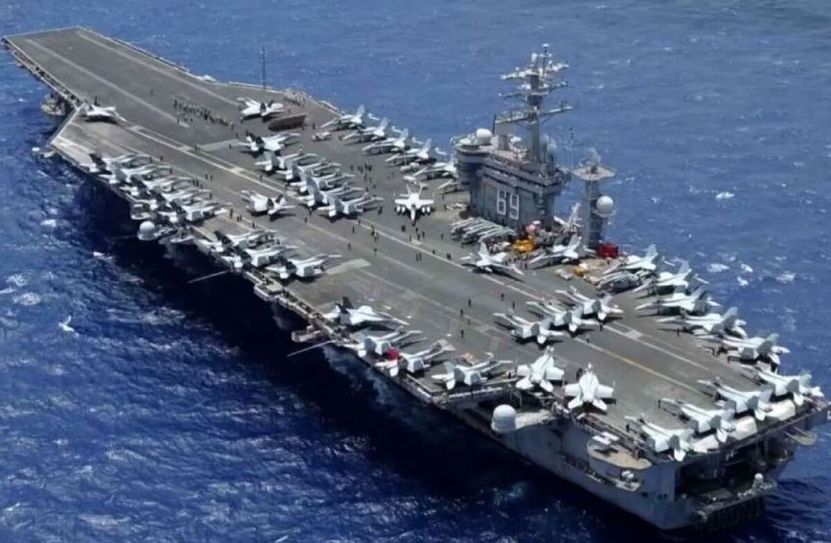 موشک‌های ایران روی ناو‌های آمریکا قفل شده‌اند