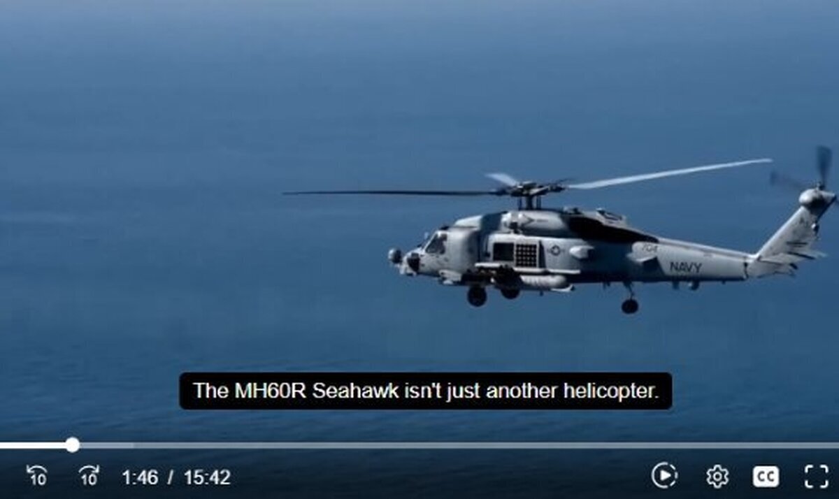 انتشار تصویری از شلیک نیرو‌های یمن به بالگرد نظامی آمریکا