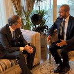 رایزنی وزیر امور خارجه عمان و رافائل گروسی در ژنو