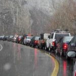 ترافیک سنگین در محور قزوین _ کرج/ مسافران بخوانند