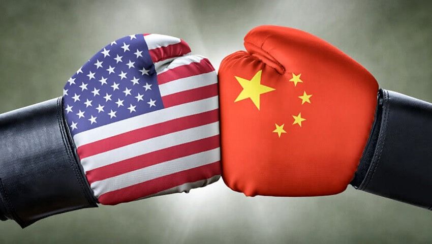 تقابل جنگنده‌های آمریکا و چین در آسمان کره جنوبی