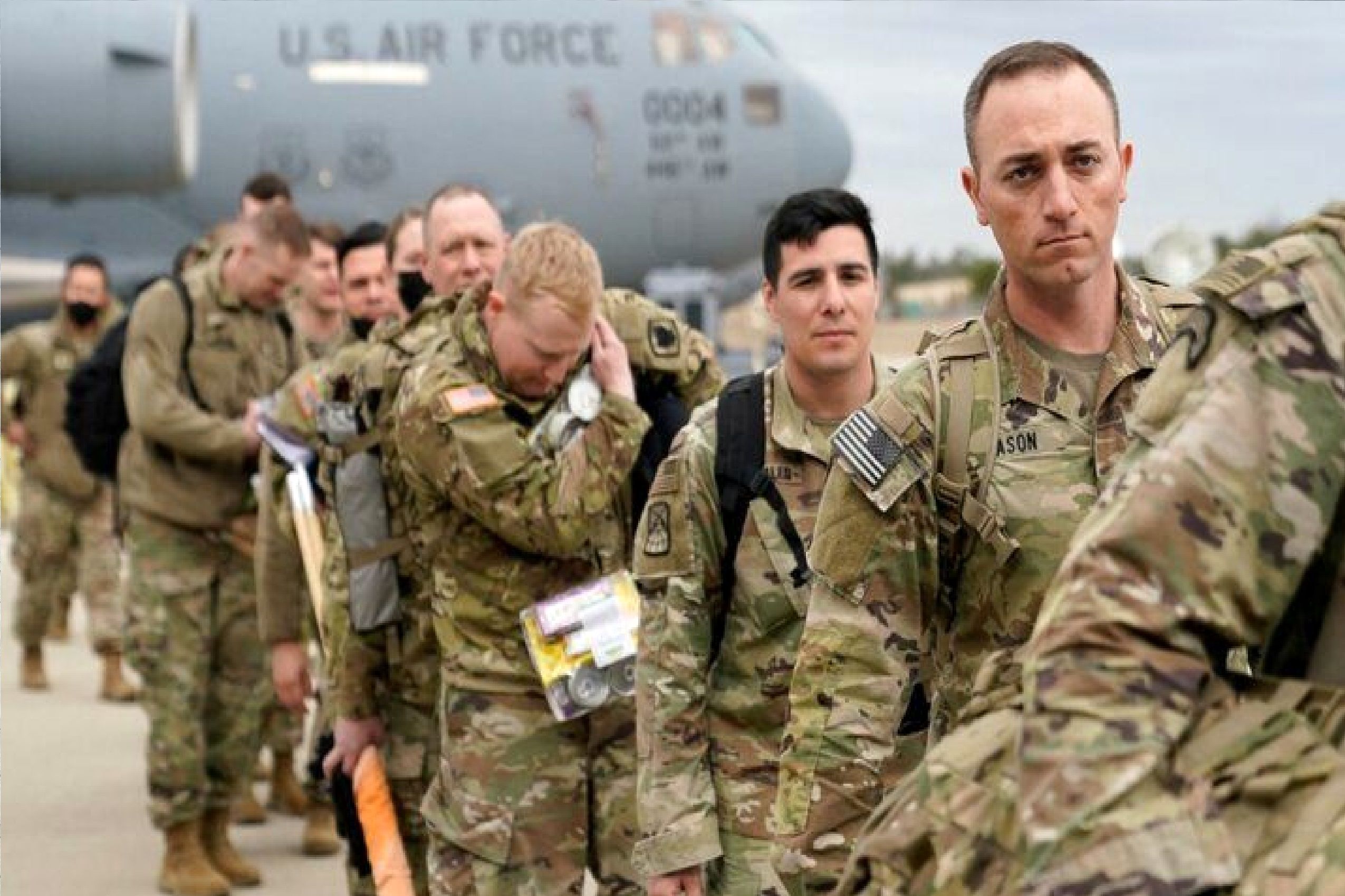 آغاز خروج نیروهای آمریکایی از پایگاه الشدادی در حسکه