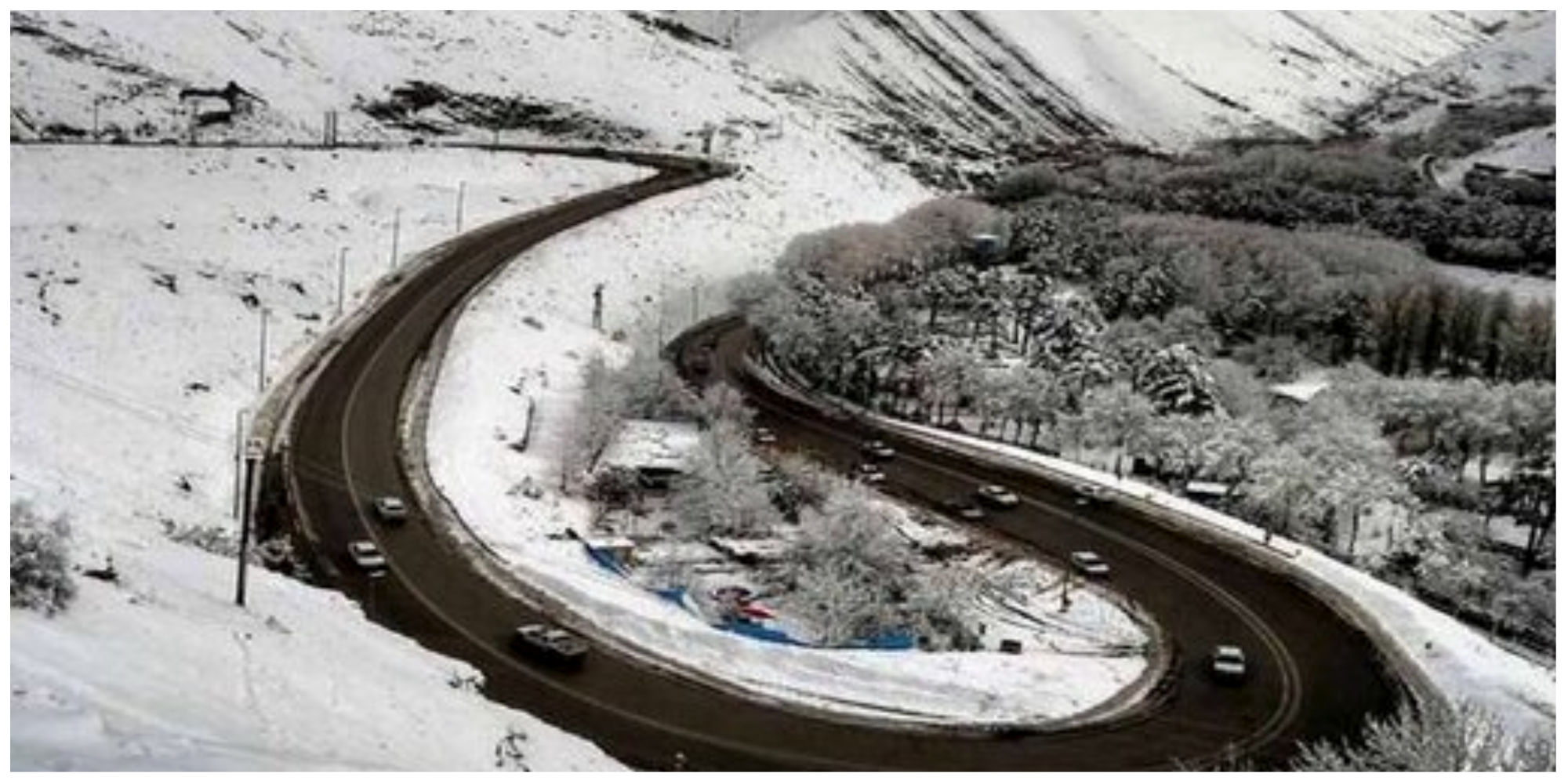 جاده هراز یک‌طرفه شد