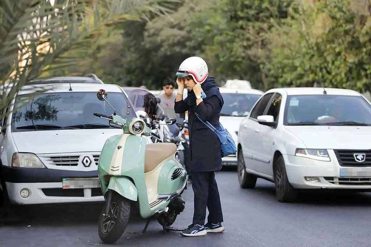 پیچ تند موتورسواری زنان | مشتری زنانه موتورها بیشتر شد