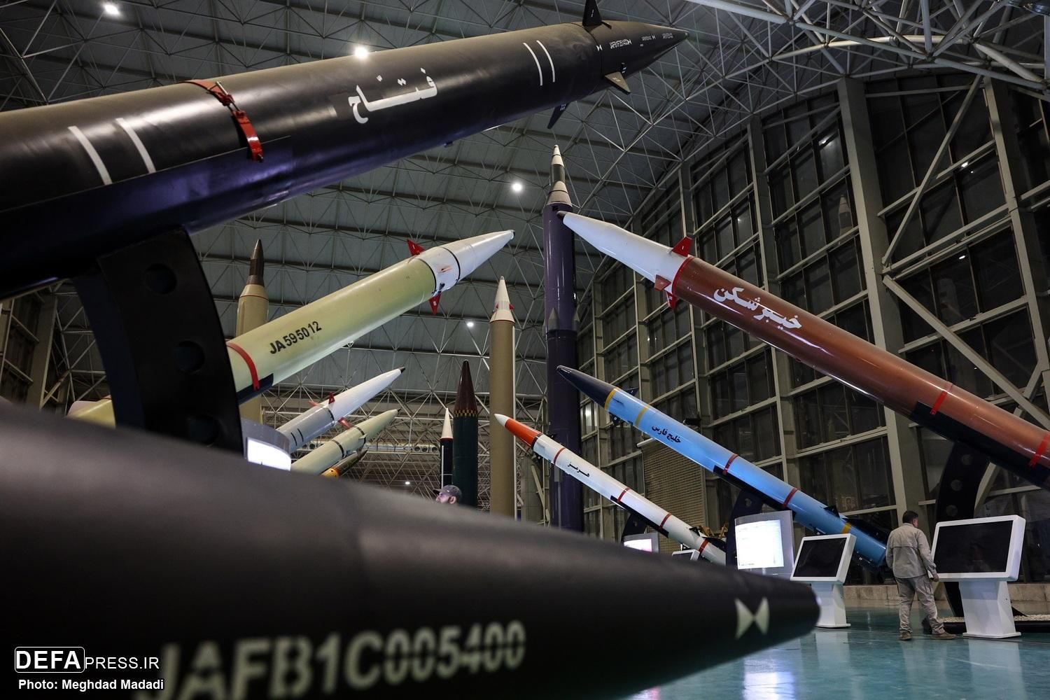 اطلاعات دقیق موشک‌های ایرانی روی نمایشگر فاکس نیوز+ عکس