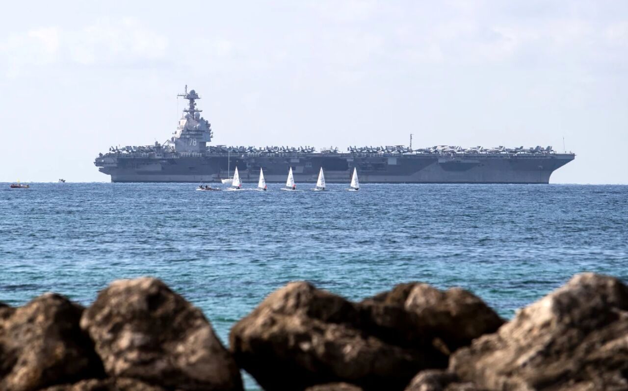  آخرین آرایش دریایی آمریکا در آب‌های جنوب/ جزئیات حضور ۲۹ شناور نظامی