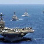 بخشی از ناوگان آمریکا هنوز بیش از یک هفته با ایران فاصله دارد