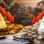 ریزش قیمت طلا، نقره، نفت و مس در بازار جهانی