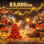 عقب‌نشینی وال‌استریت پس از ریزش برق‌آسا؛ مین‌استریت همچنان خریدار طلا