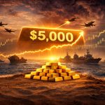 حمله نظامی آمریکا به ایران قیمت طلا را چند درصد افزایش خواهد داد؟